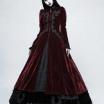 Vampire Victorian Coat red