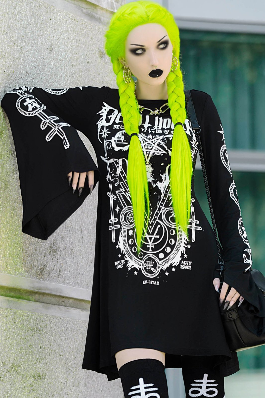 VISSIONS TRAPEZE DRESS - Killstar 